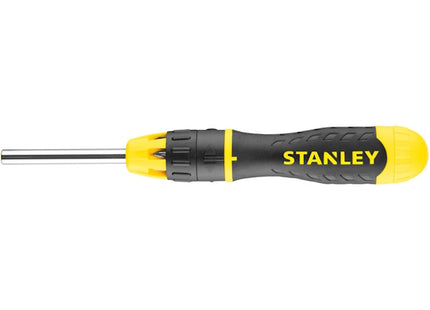 STANLEY PORTAINSERTI BITS MAGNETICO A CRICCHETTO CON 10 INSERTI BITS