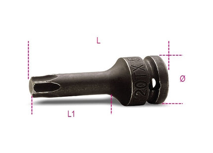 BETA   720TX CHIAVE A BUSSOLA MASCHIO MACCHINA TORX 1/2"