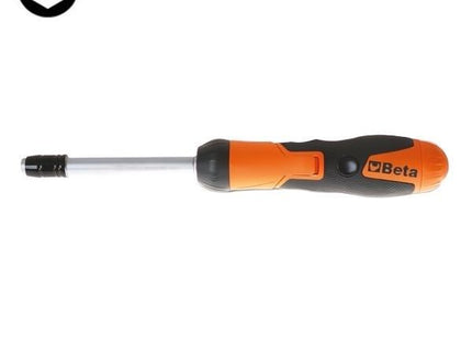 BETA   855P GIRAVITE PORTAINSERTI A CRICCHETTO E 7 INSERTI 1/4"(A2024)