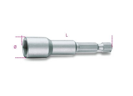 BETA   862F INSERTO PER AVVITATORI CHIAVE A BUSSOLA ESAGONALE DA 1/4"