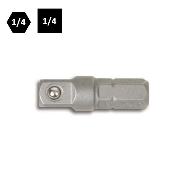 BETA   892/0 RACCORDO PER AVVITATORI ATTACCO 1/4" QUADRO 1/4" MM25