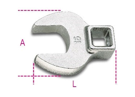 BETA   910CF CHIAVE A ZAMPA DI GALLO 3/8"