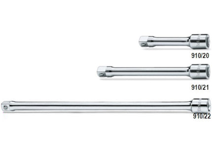BETA   910/... PROLUNGA CON ATTACCO QUADRO MASCHIO E FEMMINA 3/8"