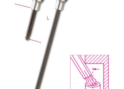 BETA   920BP CHIAVE A BUSSOLA A MANO 1/2" ESAGONALE SFERICA