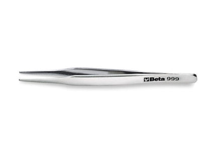BETA   999 PINZETTA A MOLLA ANTIACIDO A PUNTE PIATTE INOX MM115