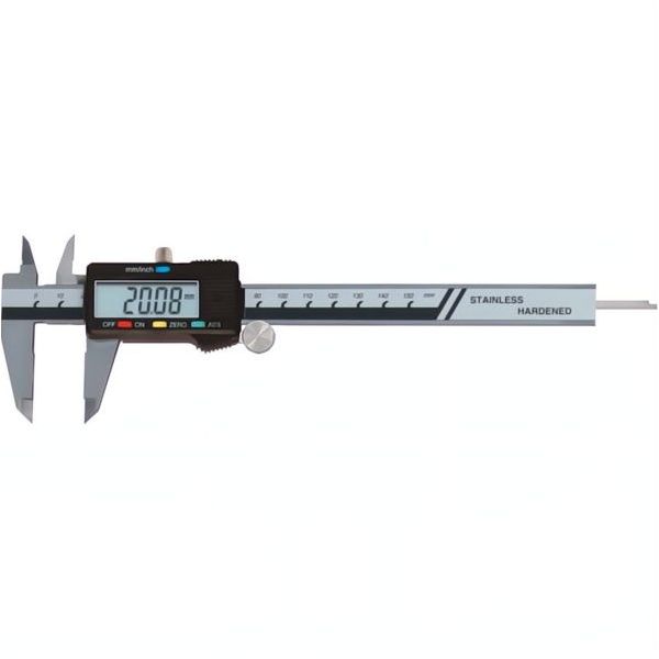 VOGEL CALIBRO DIGITALE CASSA IN ABS LETTURA 0,01 CON RULLINO MM150X40