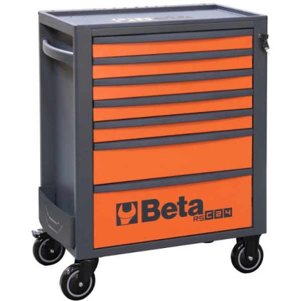 BETA RSC24/7-G CASSETTIERA MOBILE CON 7 CASSETTI GRIGIO/ARANCIO