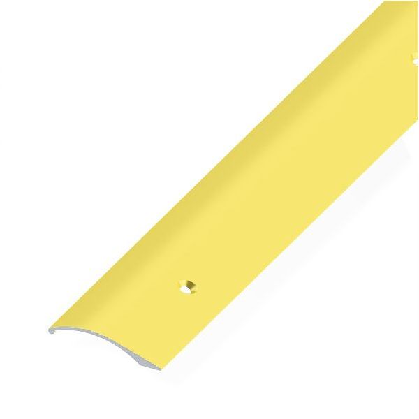 ALFER PROFILO PER COMPENSAZIONE ALLUMINIO OTTONE MM38,5X7,5 MT1