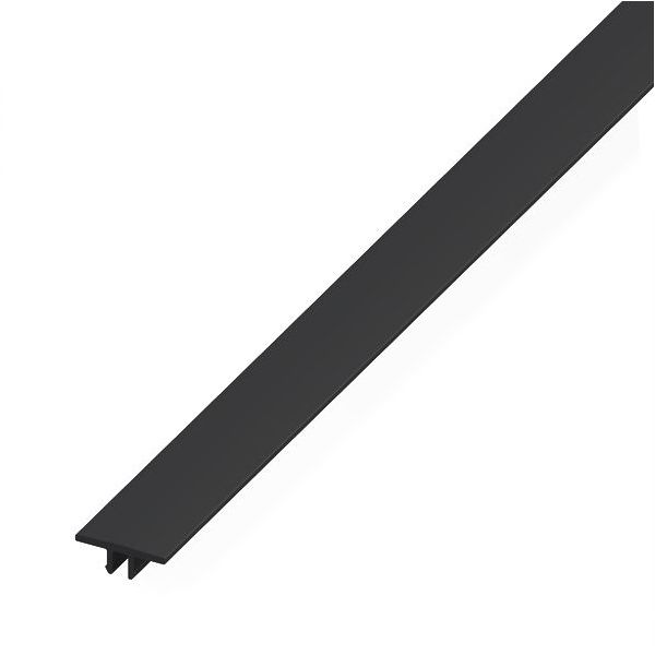ALFER LISTELLO DI COPERTURA COAXIS PVC NERO MM16 MT1