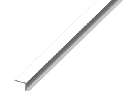 ALFER ANGOLARE LATI UGUALI ALLUMINIO ANODIZZATO CROMATO MM25X25X1 MT2,5