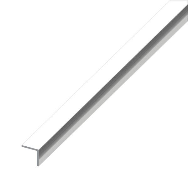 ALFER ANGOLARE LATI UGUALI ALLUMINIO ANODIZZATO CROMATO MM10X10X1 MT2,5