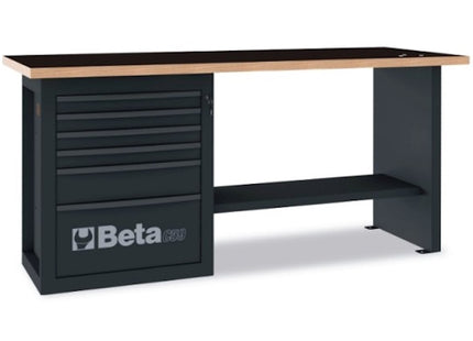 BETA C59A BANCO CON 1 CASSETTIERA DA 6 CASSETTI MM.2000X700