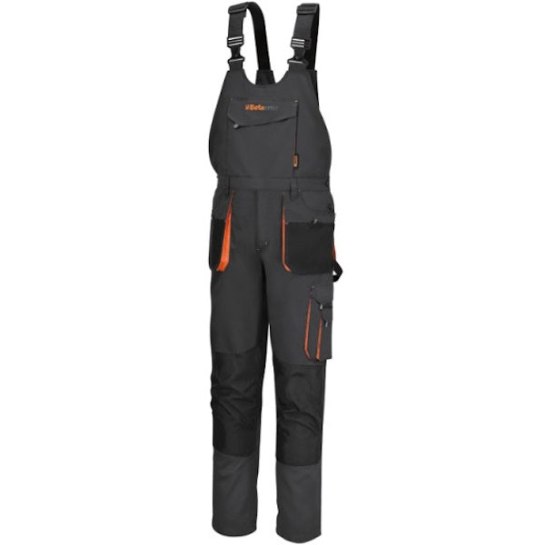 BETA  7863G SALOPETTE DA LAVORO EASY TWILL COLORE GRIGIO