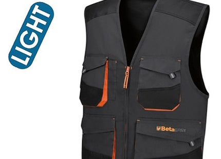BETA  7867G GILET DA LAVORO LEGGERO COLORE GRIGIO