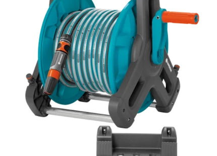 GARDENA 08009 SET AVVOLGITUBO CON MT20 DI TUBO E SUPPORTO A MURO