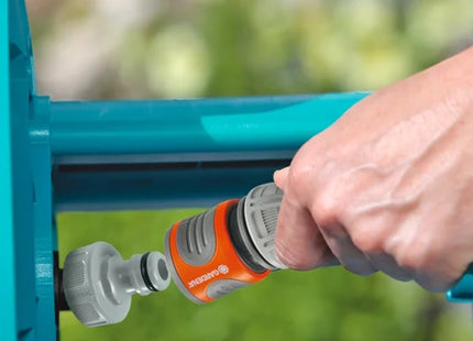 GARDENA 08009 SET AVVOLGITUBO CON MT20 DI TUBO E SUPPORTO A MURO