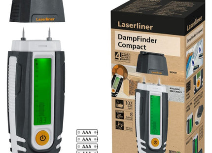 LASERLINER IGROMETRO MISURATORE DI UMIDITA' MATERIALI DAMPFINDER COMPACT