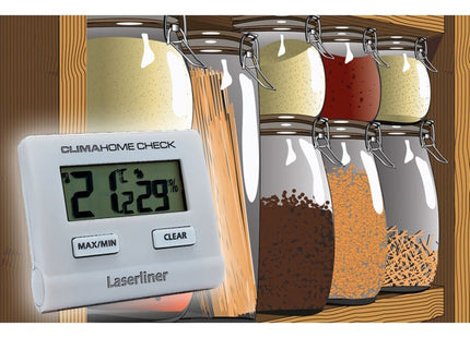 LASERLINER IGROMETRO E TEMPERATURA DIGITALE CLIMACHECK