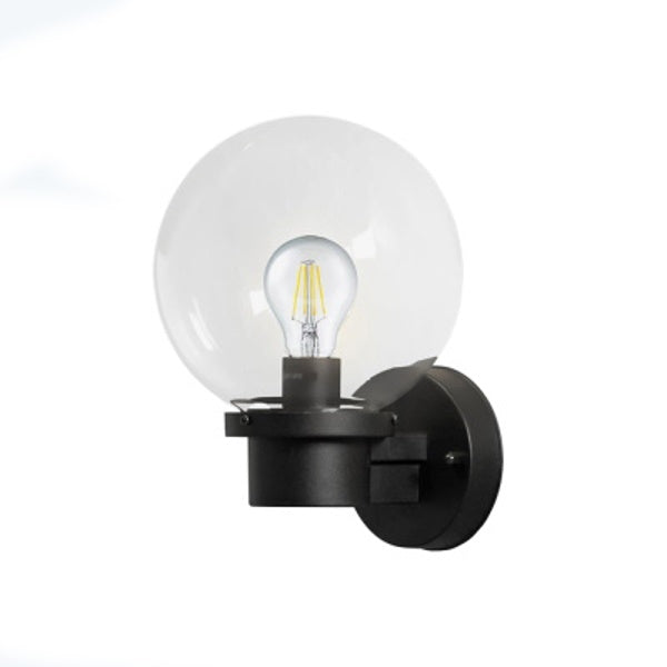 GREEN LIGHT LAMPADA A SFERA DA ESTERNO MOD. MAIA COLORE TRASPARENTE