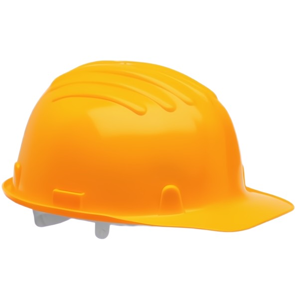 ISSA ELMETTO MOD. BERICO STANDARD IN POLIETILENE EN 397 GIALLO