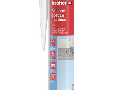 FISCHER SILICONE ACETICO MULTIUSO SAM ML280