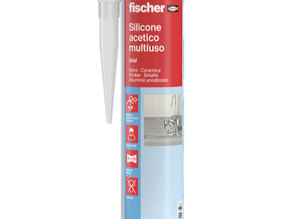 FISCHER SILICONE ACETICO MULTIUSO SAM ML280