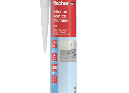 FISCHER SILICONE ACETICO MULTIUSO SAM ML280
