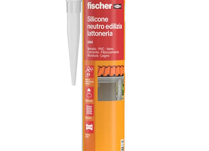 FISCHER SILICONE NEUTRO EDILIZIA-LATTONERIA SBM ML310