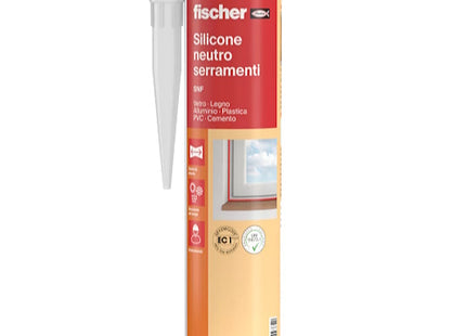 FISCHER SILICONE NEUTRO PER SERRAMENTI SNF ML310
