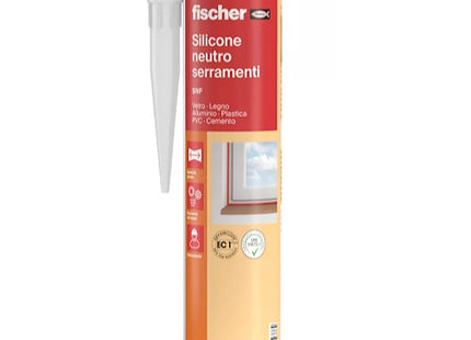 FISCHER SILICONE NEUTRO PER SERRAMENTI SNF ML310