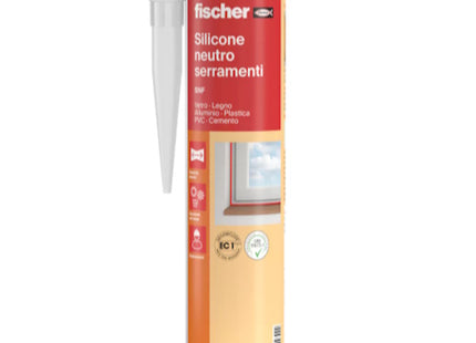 FISCHER SILICONE NEUTRO PER SERRAMENTI SNF ML310
