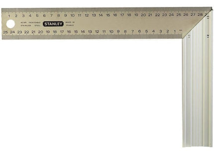STANLEY SQUADRA PER FALEGNAMI LAMA INOX GRADUATA