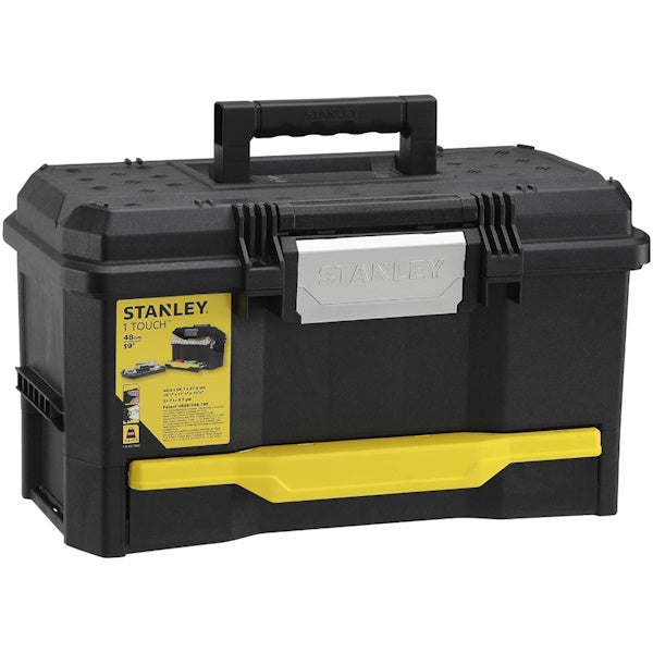 STANLEY CASSETTA PORTAUTENSILI ONE TOUCH 19" CON CASSETTO