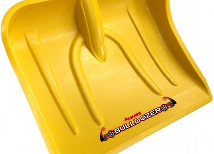 MASS PALA NEVE PLASTICA GIALLA BULLDOZER CM37X45 SENZA MANICO