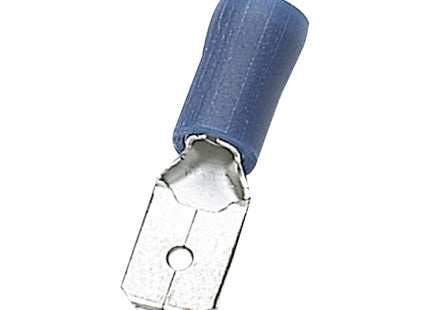 ELEMATIC TERMINALE INNESTO MASCHIO PVC MMQ.1,5-2,5/6,3X0,8 BLU PZ100