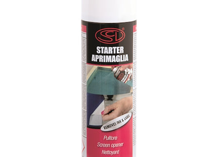 SCL STARTER APRIMAGLIA PULITORE PER TELAI E RIMUOVI ETICHETTE ML500