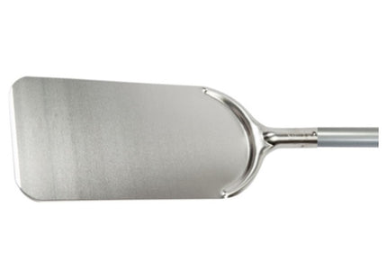 FALCI PALA PER PANE ALLUMINIO CM16,5X32 CON MANICO ACCIAIO CM175