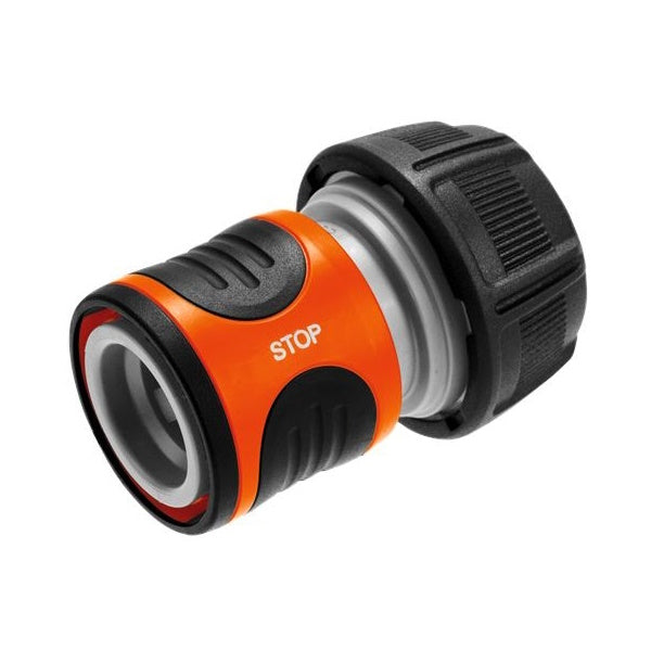 GARDENA 18213 RACCORDO ACQUA-STOP TUBO MM13 (1/2") - MM15 (5/8")