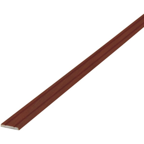 PIRCHER COPRIFILO 2 RIGHE IN LEGNO LUCIDATO MOGANO MM10X65X2500*