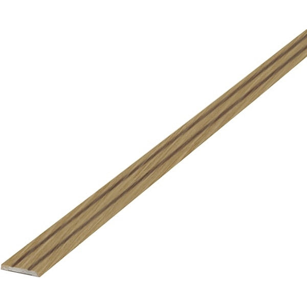 PIRCHER COPRIFILO 2 RIGHE IN LEGNO LUCIDATO ROVERE MM10X65X2500*