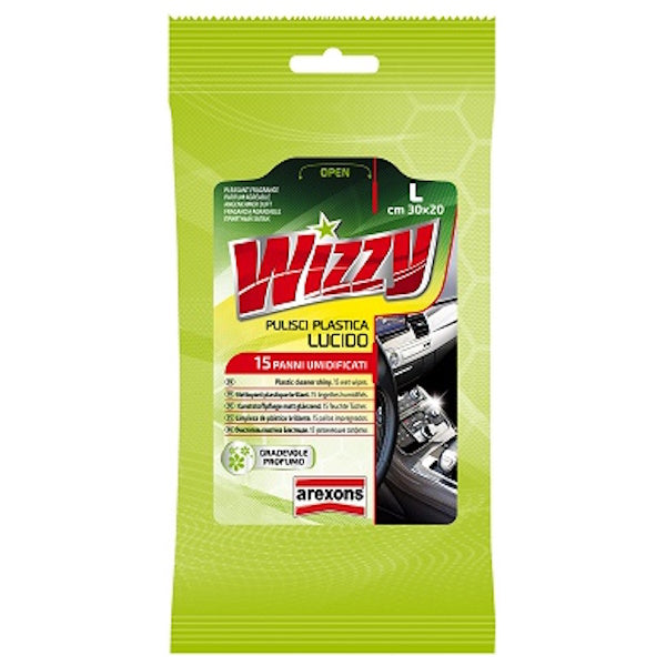 AREXONS WIZZY PANNI PULISCI PLASTICA LUCIDO