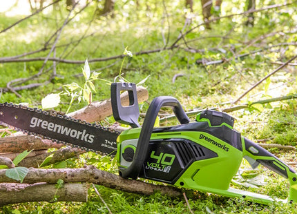 GREENWORKS MOTOSEGA GD40CS15 40V SENZA CARICABATTERIA E BATTERIA*