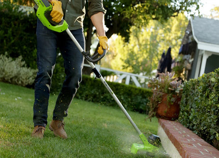 GREENWORKS DECESPUGLIATORE G40LT 40V SENZA CARICABATTERIA E BATTERIA*