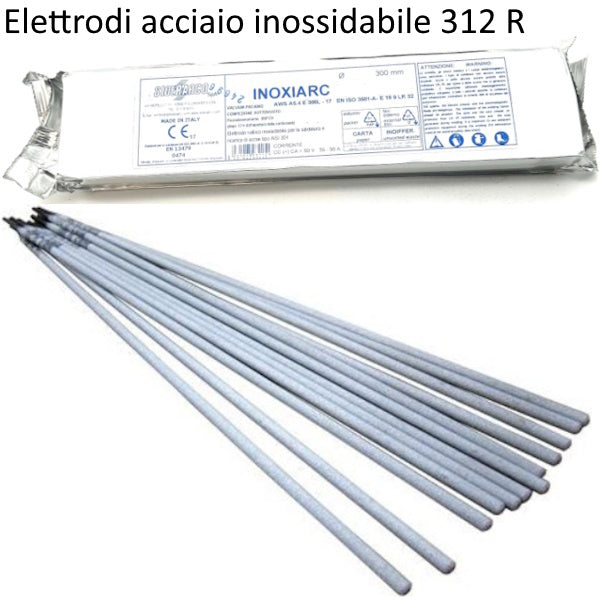 SIDERARCO ELETTRODI RUTILICI INOXIARC 312R D.MM2,5X300 PZ105