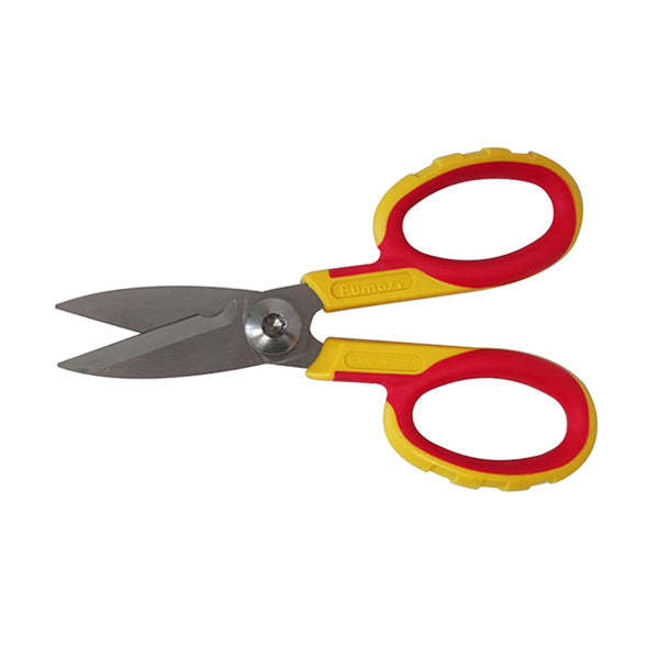 FUMASI FORBICE PER ELETTRICISTA LAME MICRODENTATE MM145 CON PORTAFORBICE