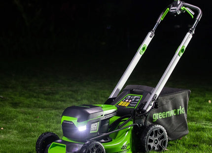 GREENWORKS RASAERBA GD60LM51SPK4 CM51 CARICABATTERIA+BATTERIA 60V 4AH