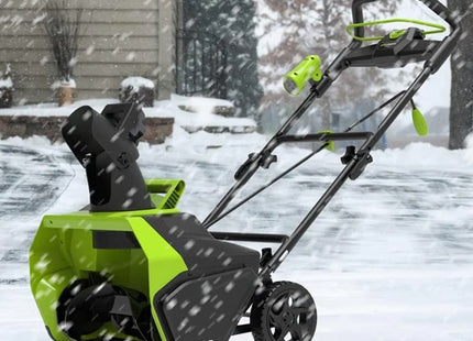 GREENWORKS SPAZZANEVE GD40ST SENZA CARICABATTERIA E BATTERIA*