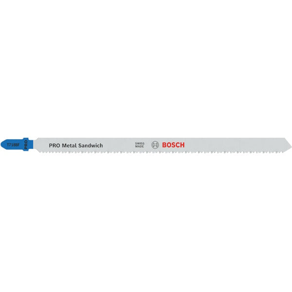 BOSCH LAME SEGHETTO ALTERNATIVO PRO METAL SANDWICH T718BF MM.180 PZ3