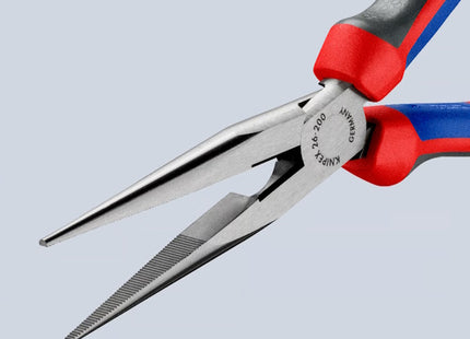 KNIPEX PINZA CON BECCHI MEZZOTONDI DRITTI CON TRONCHESE MM200