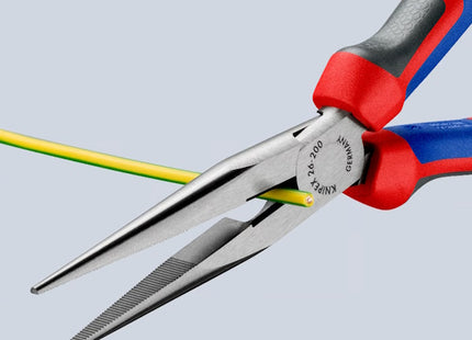 KNIPEX PINZA CON BECCHI MEZZOTONDI DRITTI CON TRONCHESE MM200